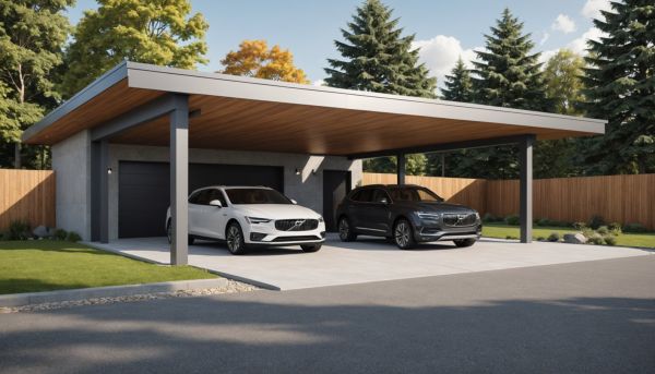 Abri voiture pour deux véhicules : la solution pratique et esthétique