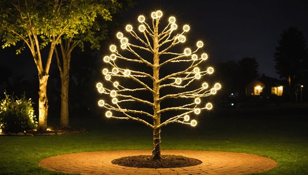 Sapin lumineux led spirale : illuminez votre jardin cette saison
